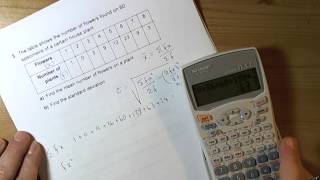 Standard Deviation Variance and Mean Average [upl. by Othilie]