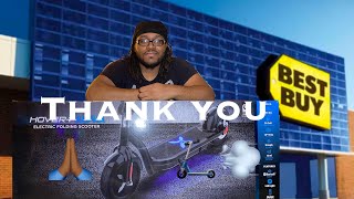 Hover 1 Alpha Scooter Unboxing And Test Ride [upl. by Ecnatsnoc189]