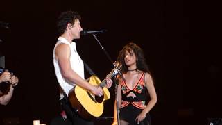 Shawn Mendes and Camila Cabello  Senorita  Live in Toronto [upl. by Ahsi441]