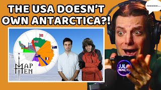 American Reacts to Who Owns Antarctica [upl. by Given288]