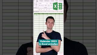 Kalender 2023 in Excel ⚡ [upl. by Witty251]