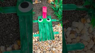 DIY Wooden Frog Craft for Kids 🐸  Fun and Easy Popsicle Stick Craft diy craft craftyfun kids [upl. by Minor48]