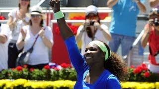 2012 Mutua Madrid Open Final WTA Highlights [upl. by Ameer]