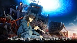 Solo Leveling Opening Theme quotLEveLquot by TXT [upl. by Htebiram]