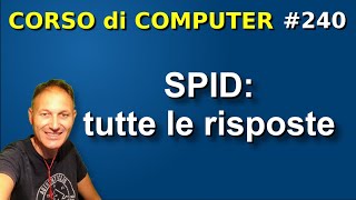 240 SPID come e a chi richiederlo tutte le risposte  Daniele Castelletti  Associazione Maggiolina [upl. by Liebermann]