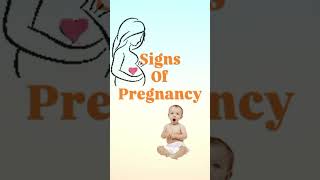 Pregnancy Signs  First Trimester  Complete amp Easy Explanation with diagram💥 obs pregnancy sign [upl. by Trammel]