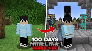 I Survived 100 Days in Hardcore Minecraft [upl. by Attlee737]