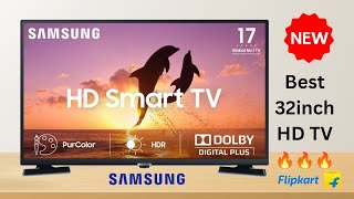 SAMSUNG 32 Inch HD Ready LED Smart Tizen TV 2022 Edition with Bezelfree Design  UA32T4380AKXXL [upl. by Matti]