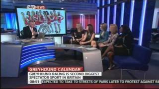 Greyhound Girls on Sky News [upl. by Aillij609]