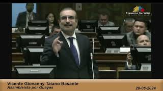 Asambleísta Vicente Taiano  Sesión 936  Réplica [upl. by Us822]