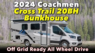 COACHMEN CROSS TRAIL 20BH Bunk Beds UPDATED 2024 New Cabinets Class C or B Bplus RVs ClassC [upl. by Sydney]