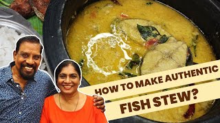 Fish Stew recipe  Fish Caldin  Fish Moilee  Meen Paal kulambu Recipe  Meen kuzhambu [upl. by Adieno]