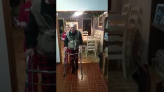 Gait training for Parkinsonss patient using music [upl. by Anileba257]