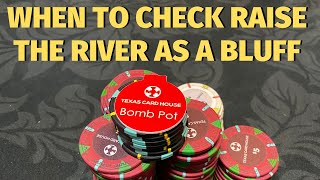 Check Raising the River Explained Poker Strategy [upl. by Nosauq976]