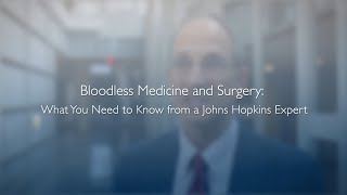 Bloodless Medicine and Surgery What You Need to Know  Steven Frank MD [upl. by Lleznov464]