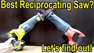 Best Sawzall RECIPROCATING SAW Milwaukee vs DeWalt Makita Ryobi Bauer [upl. by Gabriele]