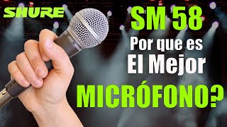 🎤 SHURE SM 58  Review y Unboxing del Mejor Micrófono para Voz [upl. by Ttej442]