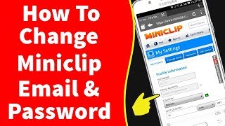 How To Change Email and Password of Miniclip Account  Complete Guide [upl. by Herold]