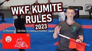 WKF Kumite Rules 2023 [upl. by Borer77]