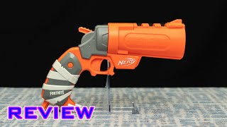 REVIEW Nerf Fortnite Flare  MEGA SingleShot Pistol [upl. by Nyrrad671]