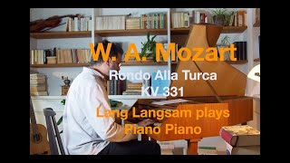 W A Mozart Alla Turca KV 331 mozart classicalmusic baroquemusic glenngould bach [upl. by Estus754]