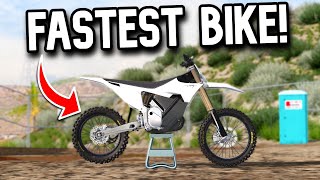 DESTROYING 450S ON A STARK VARG IN MX BIKES [upl. by Moffitt]