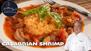 Jasper’s Kitchen Calabrian Shrimp 🍤 [upl. by Aitak]