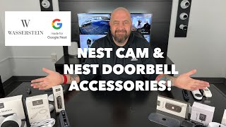 Nest Cam Battery amp Nest Battery Doorbell Accessories by Wasserstein [upl. by Etem]