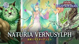 Naturia Vernusylph  Naturia Beast  Ranked Gameplay YuGiOh Master Duel [upl. by Maroj640]