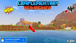 ✅ Complementary Reimagined Shaders Minecraft PE 12110  Shader MCPE 121  No Clickbait [upl. by Huntingdon]