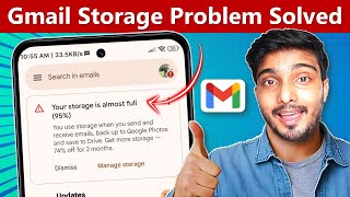 Gmail storage full hone par kya kare  google storage full problem mobile  Google drive storage [upl. by Kamat]