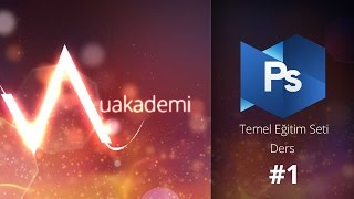 Photoshop  Ders 1  Acma Kaydetme Yeni Olusturma [upl. by Malcolm470]