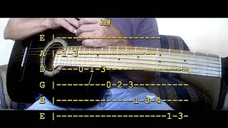 Trapeaste Conmigo  Mojado  Tutorial de Guitarra [upl. by Yrol]