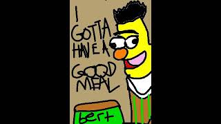 Garfielf but its the Sesame Street version with Bert and Ernie switching places [upl. by Nyrok]