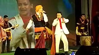 South Korean singer Aoora in Khasi attiire with local singers at KoreM event at Wards Lake on Nov1 [upl. by Annoda]