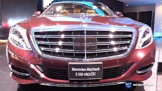 2017 MercedesMaybach S550 4Matic  Exterior and Interior Walkaround  2017 Detroit Auto Show [upl. by Livvy]