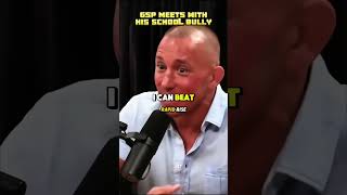 GSP MEETING HIS CHILDHOOD BULLY👊 jre podcast ufcfighter georgesstpierre [upl. by Nylyahs]