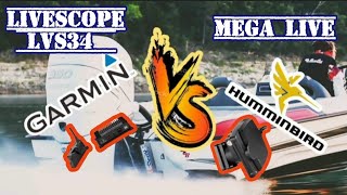 pêcher avec une sonde LIVE GARMIN ou HUMMINBIRD lvs34 ou méga live AVIS LIVESCOPE [upl. by Androw720]