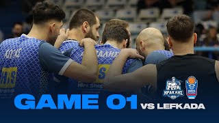 GAME 1  IRAKLIS VS DOKSA LEUKADAS  BACKSTAGE VIEW [upl. by Salim]