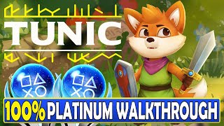 Tunic 100 Platinum Walkthrough  Trophy amp Achievement Guide  Easy to follow [upl. by Onileba236]