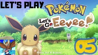 Pokemon Lets Go Eevee Walkthrough 05  Cerulean City [upl. by Yup]