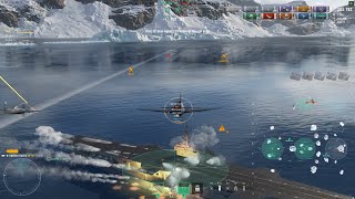 World of Warships PTS 0111 Super Carrier tryouts United States [upl. by Marleen268]