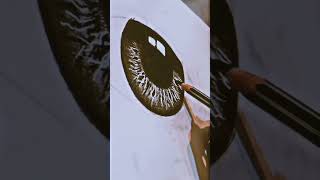 Hyper realistic Eye sketch 👀🔥 Wait for P2 viralvideo art sketch [upl. by Ynohtnaluap]