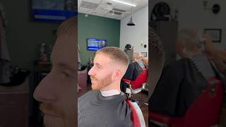 CONTRAST on RED BROWNISH HAIR hair hairstyle barber barberia  tutorial fade barbershop [upl. by Hutt]