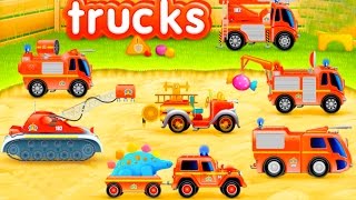 Das Feuerwehrauto Zeichentrickfilme feuerwehr Zeichentrick Feuerwehrauto Kinder Trickfilm [upl. by Leumas]