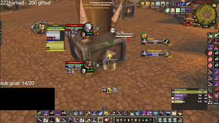 AVIZURA WORLD R1 ROGUE PVP ft HYDRAMIST world of warcraft classic [upl. by Drauode]