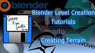 Blender Level Creation Tutorials  Creating Terrain [upl. by Yvonne38]