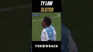 DONT Throw at Ty Law in the Clutch shorts nflthrowback [upl. by Alakcim]