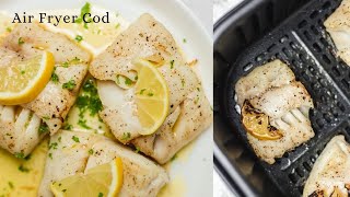 AIR FRYER COD QUICK AND EASY [upl. by Galateah81]