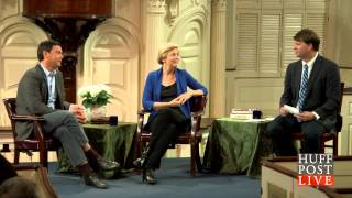 The Huffington Post Live  Elizabeth Warren amp Thomas Piketty Discuss Nature amp Income Inequality [upl. by Fabrice]